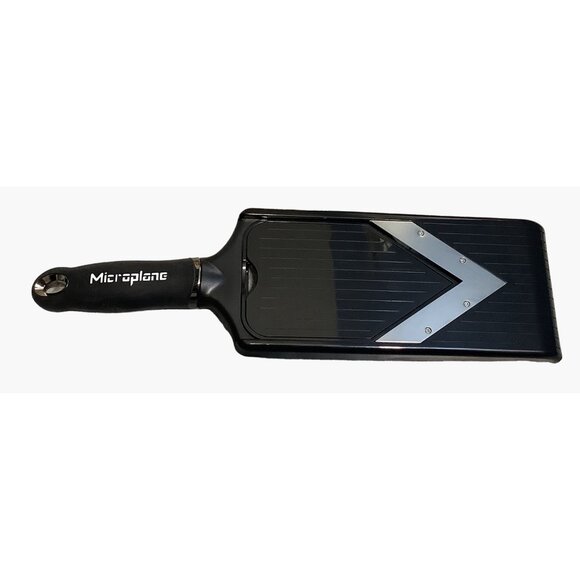 Microplane Adjustable Slicer with Julienne Blade Black Kitchen Tool for Vegetabl - Picture 8 of 10
